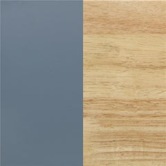 Frankie Wood Twin Over Twin Bunk Bed Blue and Natural - 460572T