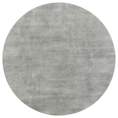 Neil Round Wood Top Dining Table Concrete and Black - 193801