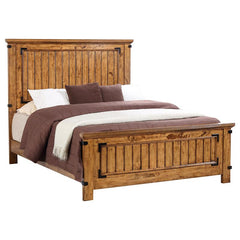 Brenner 4-piece Queen Bedroom Set Rustic Honey - 205261Q-S4