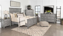 Avenue 8-drawer Bedroom Chest Weathered Grey - 224035