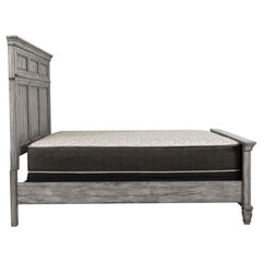 Avenue Wood California King Panel Bed Weathered Grey - 224031KW