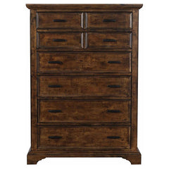 Elk Grove 5-piece Eastern King Bedroom Set Vintage Bourbon - 203891KE-S5
