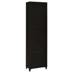 Lewes 4-shelf Engineered Wood Media Tower Cappuccino - 700882