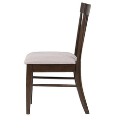 Everton Slat Back Dining Side Chair Walnut (Set of 2) - 108892
