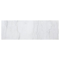 Toby Rectangular Marble Top Counter Height Table Espresso and White - 115528