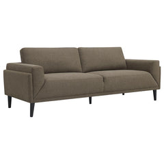 Rilynn Upholstered Track Arm Sofa Brown - 509521