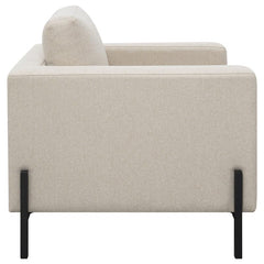 Tilly 3-piece Upholstered Track Arm Sofa Set Oatmeal - 509901-S3