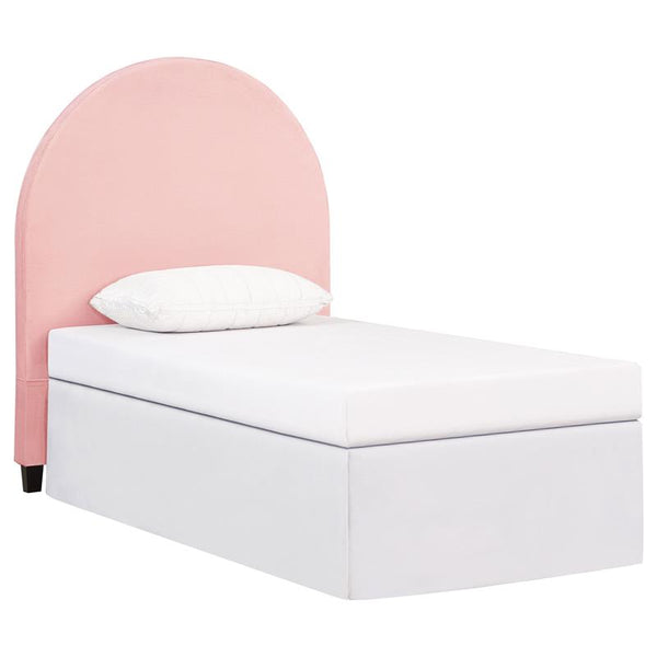 June Upholstered Twin Panel Headboard Blush - 315927T