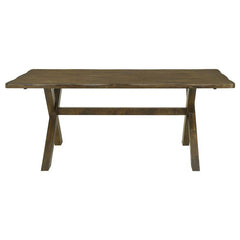 Alston Dining Room Set Knotty Nutmeg and Brown - 106381-S5