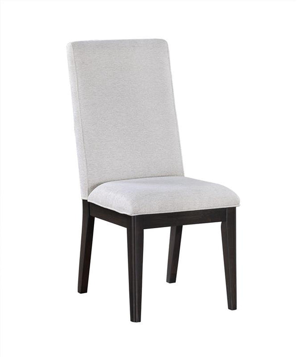 Hathaway Upholstered Dining Side Chair Cream (Set of 2) - 108522