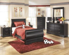 Huey Vineyard Twin Sleigh Footboard - B128-62