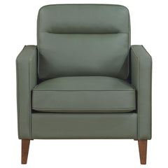 Jonah 3-piece Upholstered Track Arm Sofa Set Green - 509654-S3