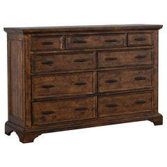 Elk Grove 5-piece Eastern King Bedroom Set Vintage Bourbon - 203891KE-S5