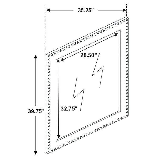 Melody 4-piece Queen Bedroom Set Pacific Blue - 223371Q-S4