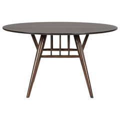 Everton 5-piece Round 54-inch Dining Table Set Walnut - 108891-S5