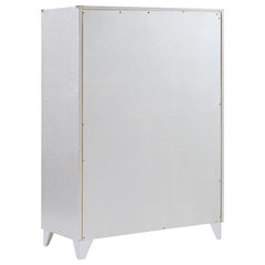 Larue 5-drawer Bedroom Chest Silver - 224495