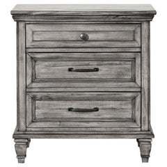 Avenue 4-piece Eastern King Bedroom Set Weathered Grey - 224031KE-S4