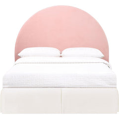 June Upholstered Queen or Full Panel Headboard Blush - 315927QF