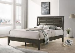 Serenity Wood Eastern King Panel Bed Mod Grey - 215841KE