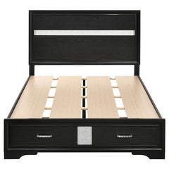 Miranda 4-piece Full Bedroom Set Black - 206361F-S4