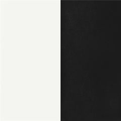 Retro 5-piece Round Dining Table Set White and Black - 2388-S5