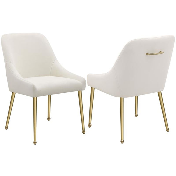 Mayette Parsons Wingback Dining Side Chairs Ivory (Set of 2) - 107562
