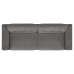 Deerhurst Upholstered Track Arm Tufted Sofa Charcoal - 509641