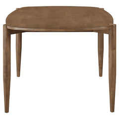 Dortch Oval Solid Wood Dining Table Walnut - 108461