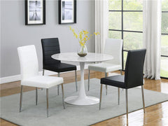 Maston Upholstered Dining Chairs White (Set of 4) - 120767WHT