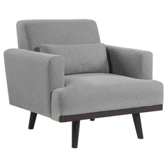 Blake 3-piece Upholstered Track Arm Sofa Set Sharkskin - 511121-S3