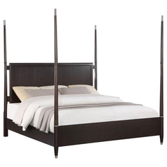 Emberlyn Wood Eastern King Poster Bed Brown - 223061KE