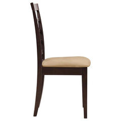 Kelso 3-piece Drop Leaf Dining Set Cappuccino and Tan - 190821-S3