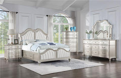 Evangeline 5-piece California King Bedroom Set Silver Oak - 223390KW-S5