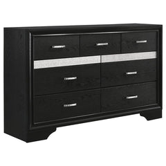 Miranda 5-piece Eastern King Bedroom Set Black - 206361KE-S5