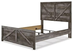 Wynnlow Full Crossbuck Panel Headboard/Footboard - B440-55