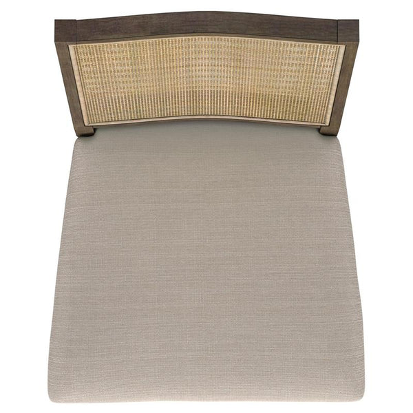 Matisse Woven Rattan Back Dining Side Chair Brown (Set of 2) - 108312