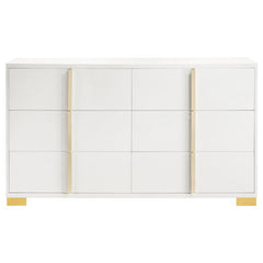 Marceline 6-drawer Dresser White - 222933
