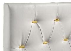 Kendall 5-piece Eastern King Bedroom Set White - 224401KE-S5