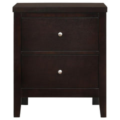 Carlton 5-piece Eastern King Bedroom Set Cappuccino - 202091KE-S5