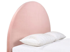 June Upholstered Queen or Full Panel Headboard Blush - 315927QF