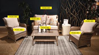 Clear Ridge Back Cushion - PA361-003