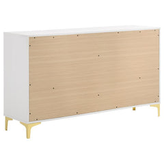 Kendall 5-piece California King Bedroom Set White - 224401KW-S5