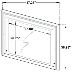 Veronica 5-piece Eastern King Bedroom Set Light Silver - 224721KE-S5