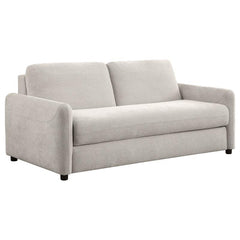 Rylie Upholstered Sofa Sleeper with Queen Mattress Beige - 360027