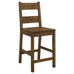 Coleman 7-piece Counter Height Dining Set Rustic Golden Brown - 192028-S7