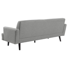 Blake 2-piece Upholstered Track Arm Sofa Set Sharkskin - 511121-S2
