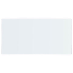 Marilyn Pedestal Rectangle Glass Top Dining Table Mirror - 115571N