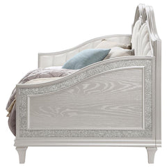 Evangeline Upholstered Twin Daybed Silver Oak - 360121