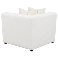 Freddie 6-piece Upholstered Modular Sectional Sofa Pearl - 551641-SETL