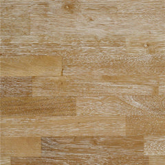 Hollis Rectangular Solid Wood Dining Table Brown and White - 122241